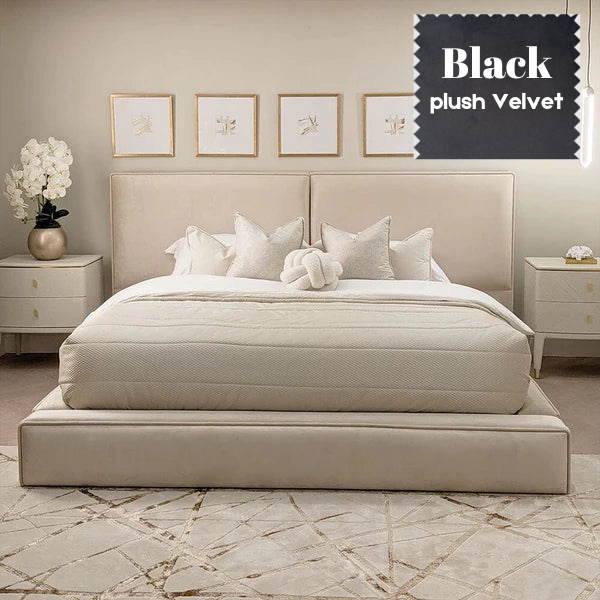 Black Velvet Bed Frame