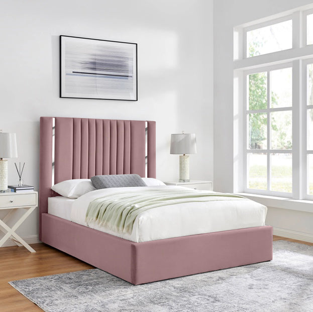 Pink luxury bed frames uk