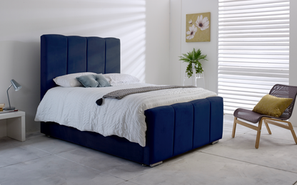 Blue Bed Frame