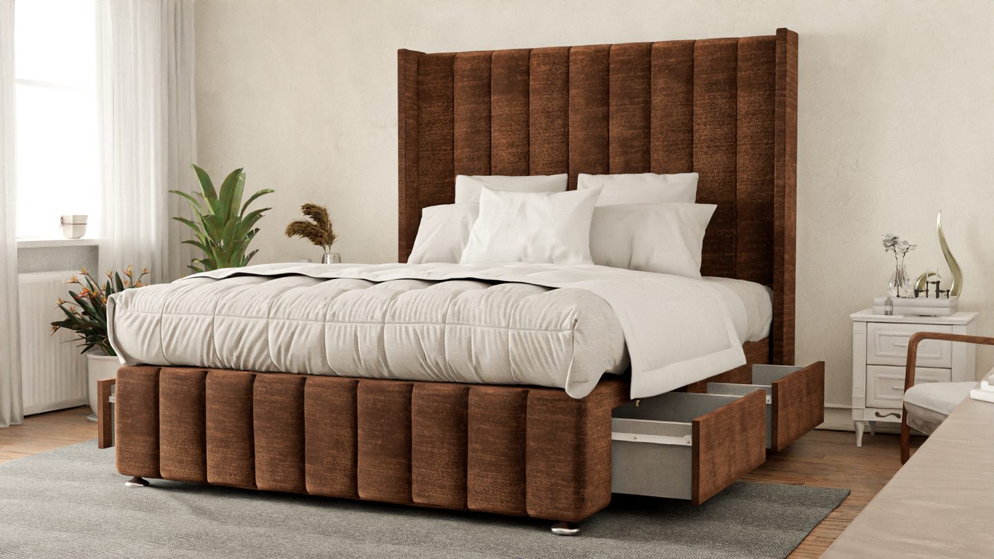 Cidra Wingback Divan Bed