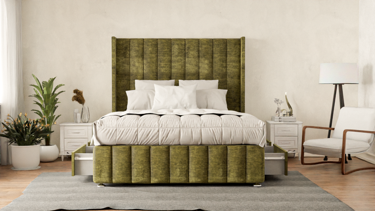 Cidra Wingback Divan Bed