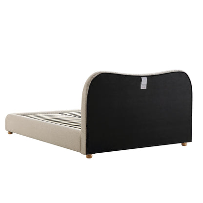 Boucle Ottoman Bed Frame