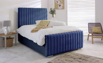 cream ottoman bed 