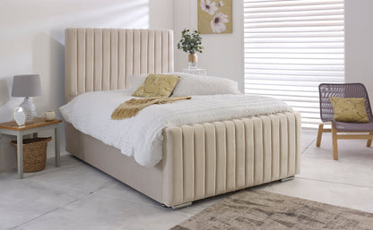 Cream Bed Frame