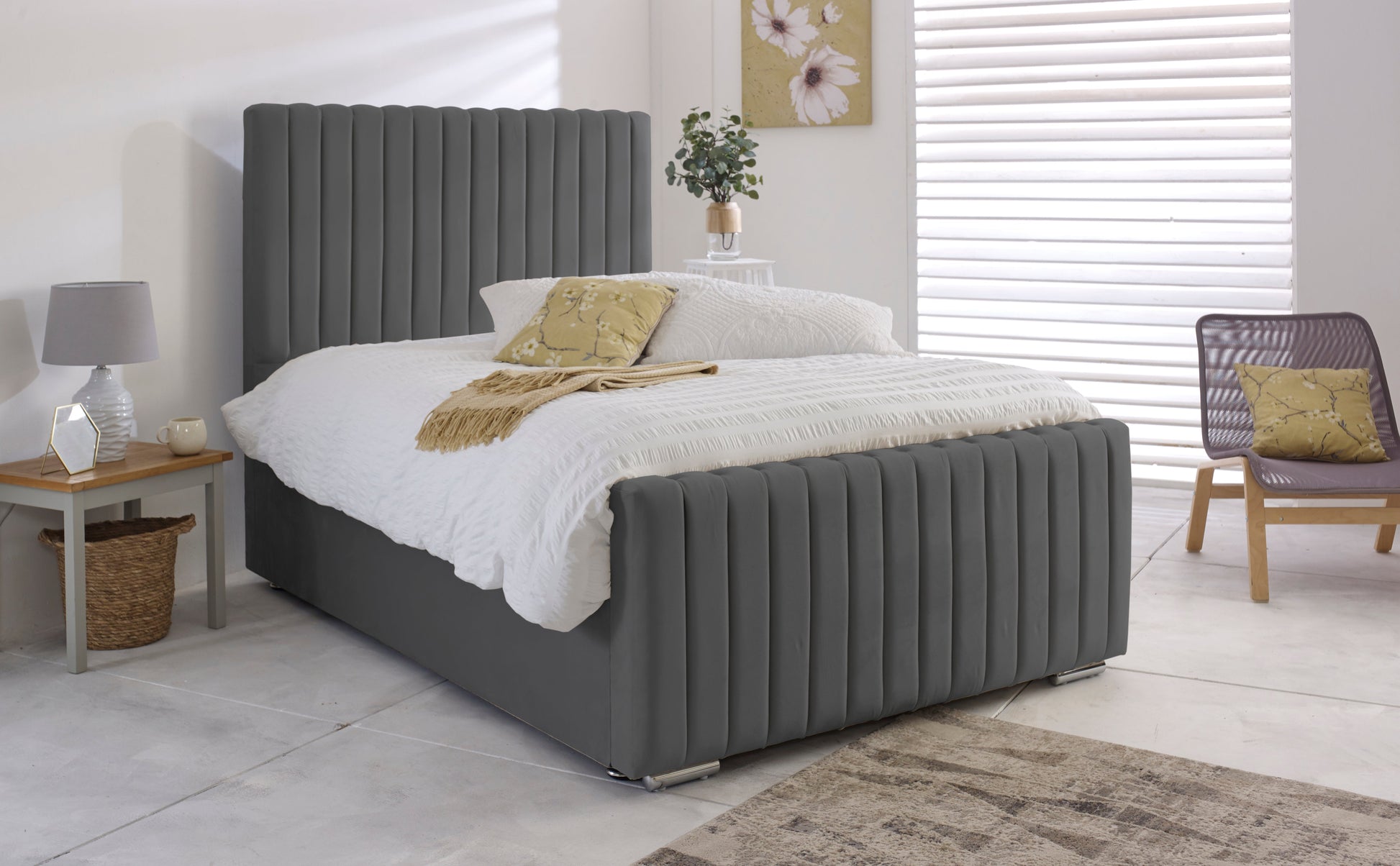 Grey Bed Frame