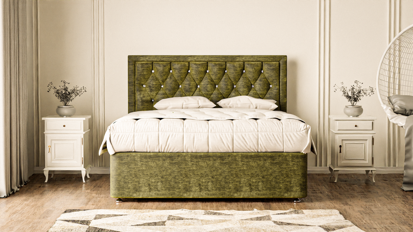 Madrid Chesterfield Divan Bed