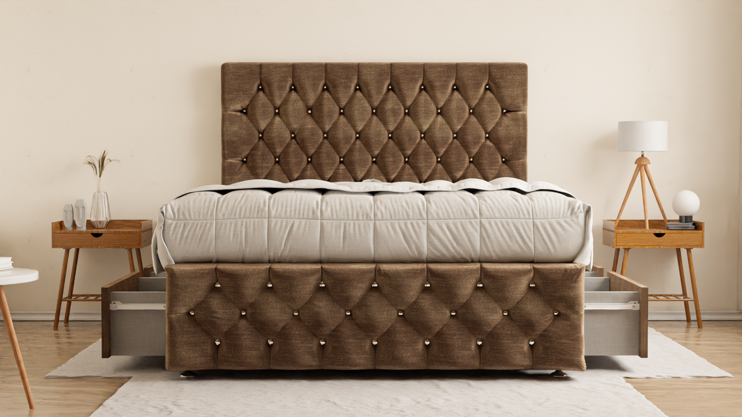 Moscow Chesterfield Divan Bed