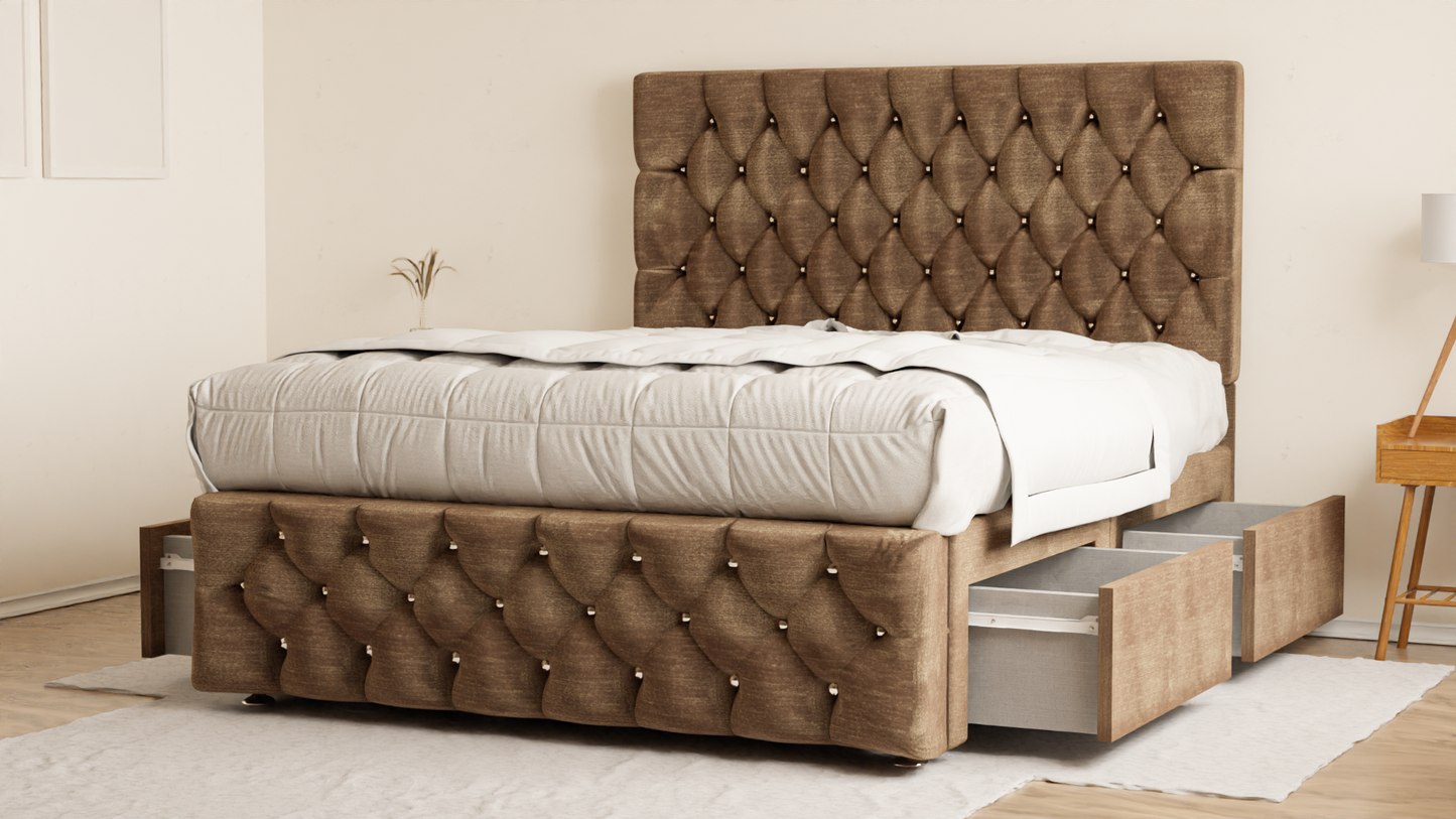 Moscow Chesterfield Divan Bed