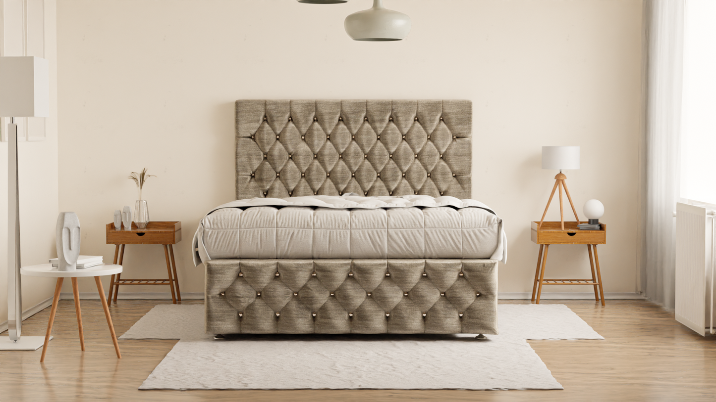 Moscow Chesterfield Divan Bed