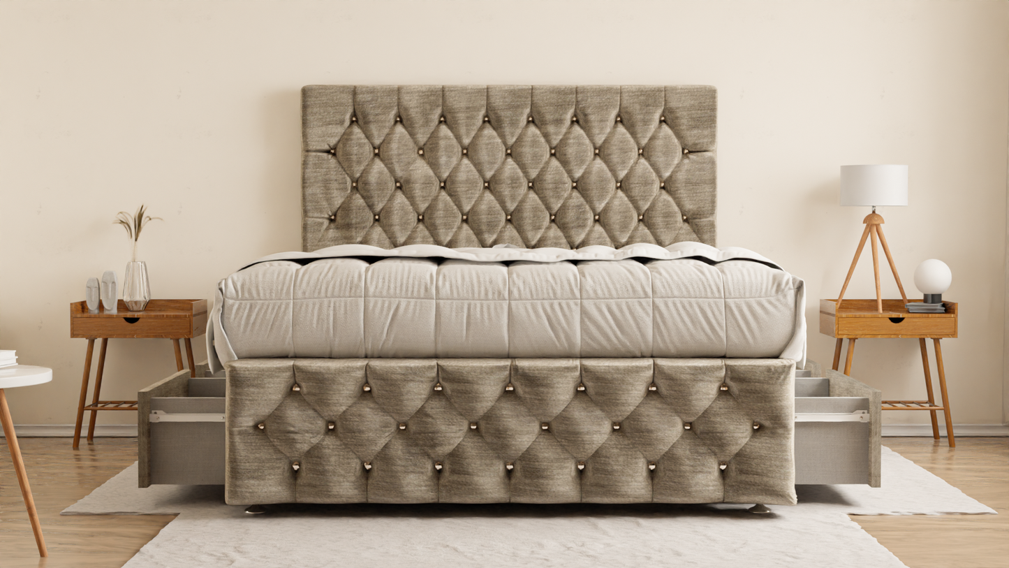 Moscow Chesterfield Divan Bed