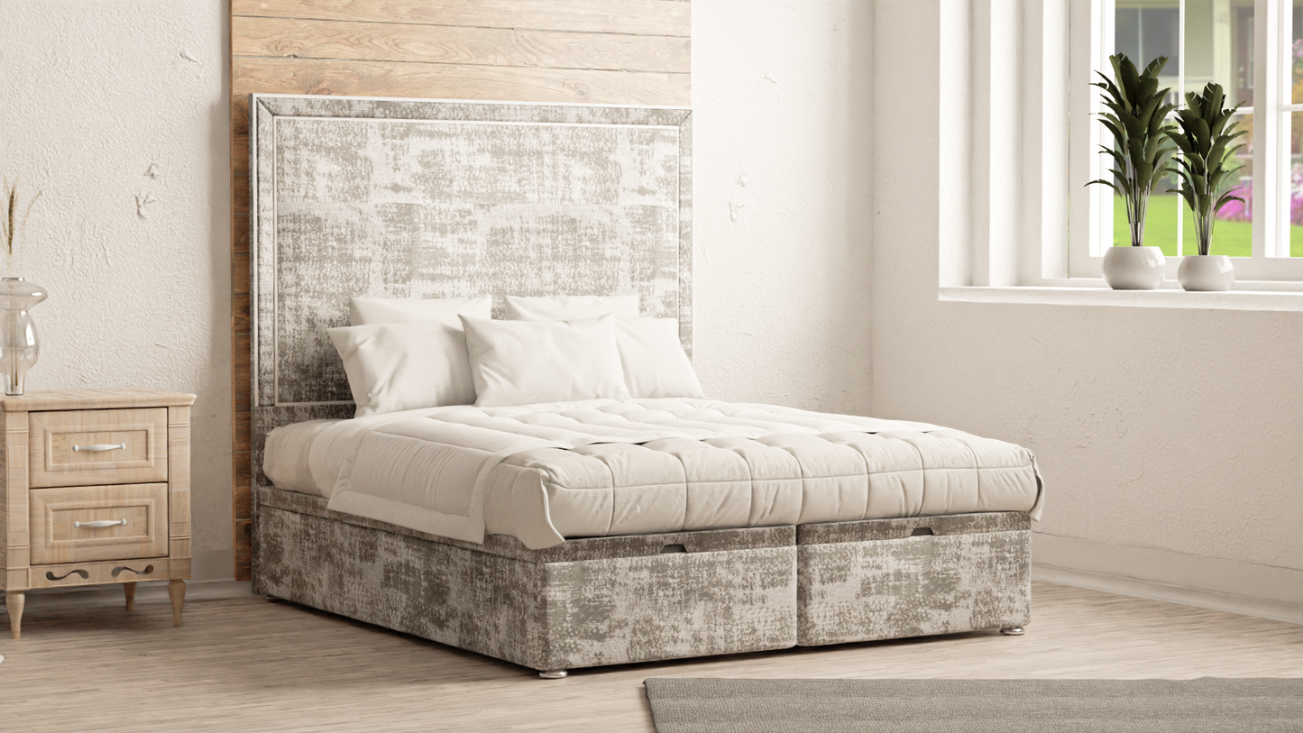 Piping Ottoman Divan Bed