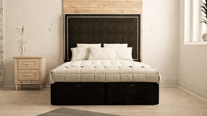 Piping Ottoman Divan Bed