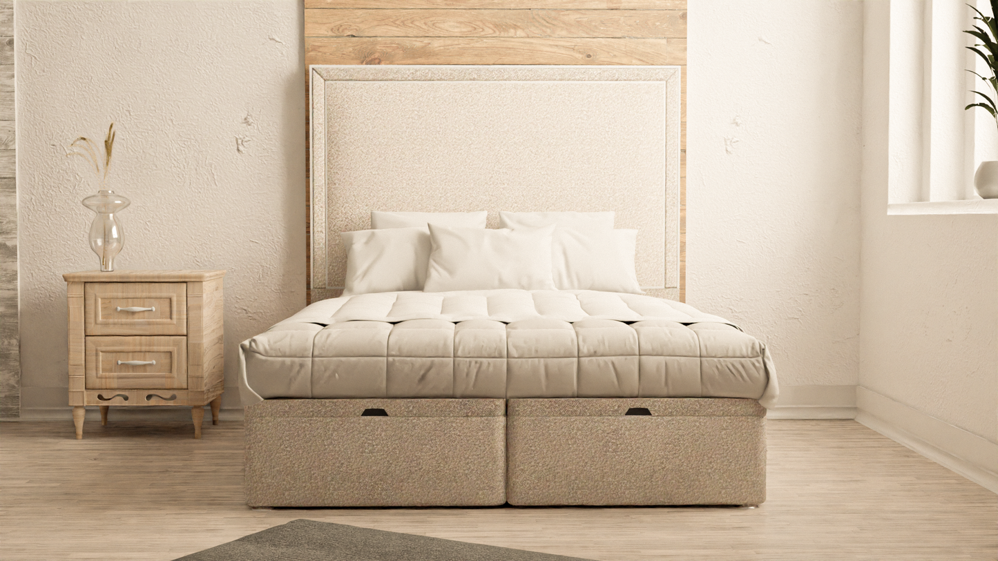 Piping Ottoman Divan Bed