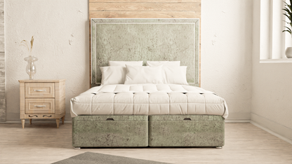 Piping Ottoman Divan Bed