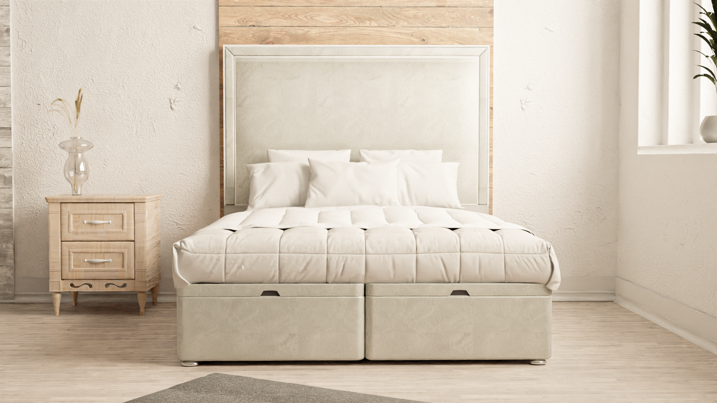 Piping Ottoman Divan Bed