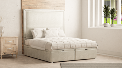 Piping Ottoman Divan Bed