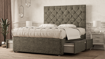 Seville Chesterfield Divan Bed