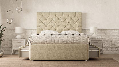 Seville Chesterfield Divan Bed