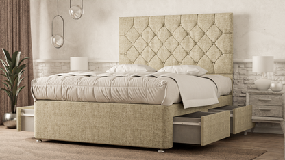 Seville Chesterfield Divan Bed