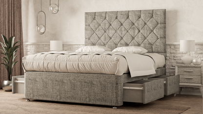 Seville Chesterfield Divan Bed