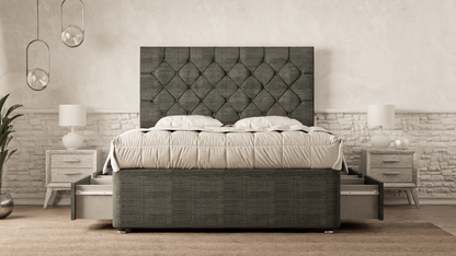 Seville Chesterfield Divan Bed
