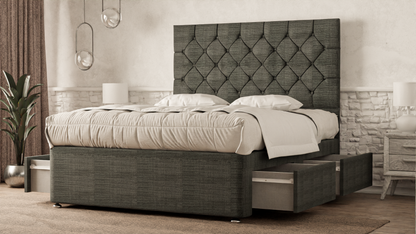 Seville Chesterfield Divan Bed