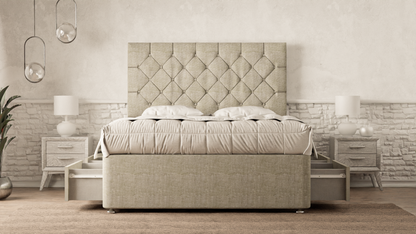 Seville Chesterfield Divan Bed