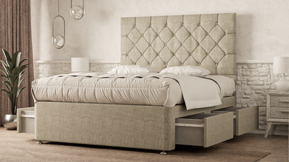 Seville Chesterfield Divan Bed