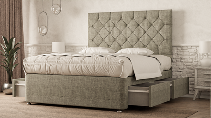 Seville Chesterfield Divan Bed