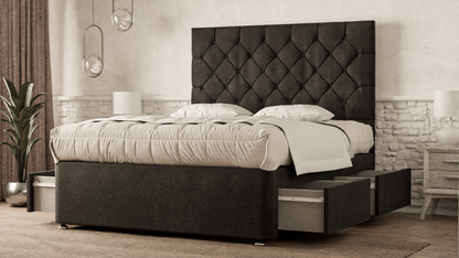 Seville Chesterfield Divan Bed