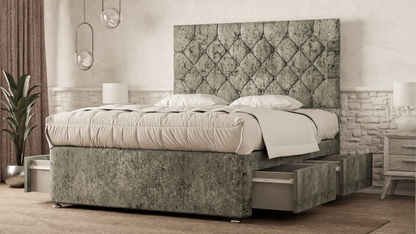 Seville Chesterfield Divan Bed