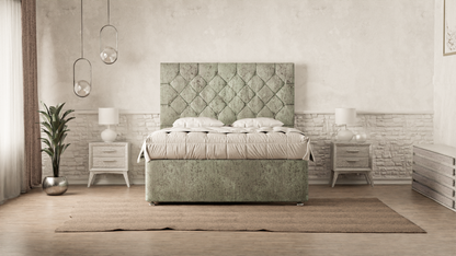 Seville Chesterfield Divan Bed
