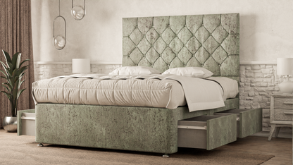 Seville Chesterfield Divan Bed