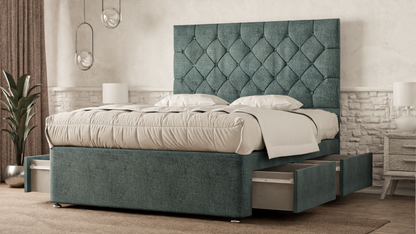 Seville Chesterfield Divan Bed