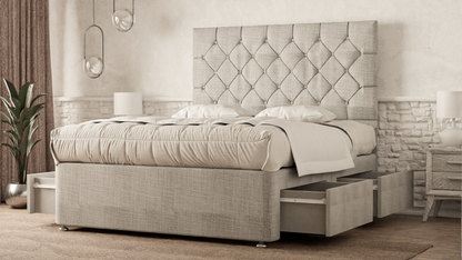 Seville Chesterfield Divan Bed