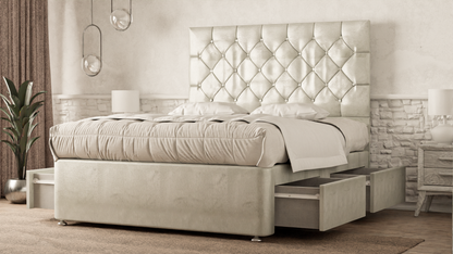 Seville Chesterfield Divan Bed