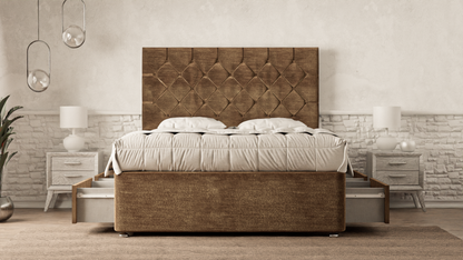 Seville Chesterfield Divan Bed