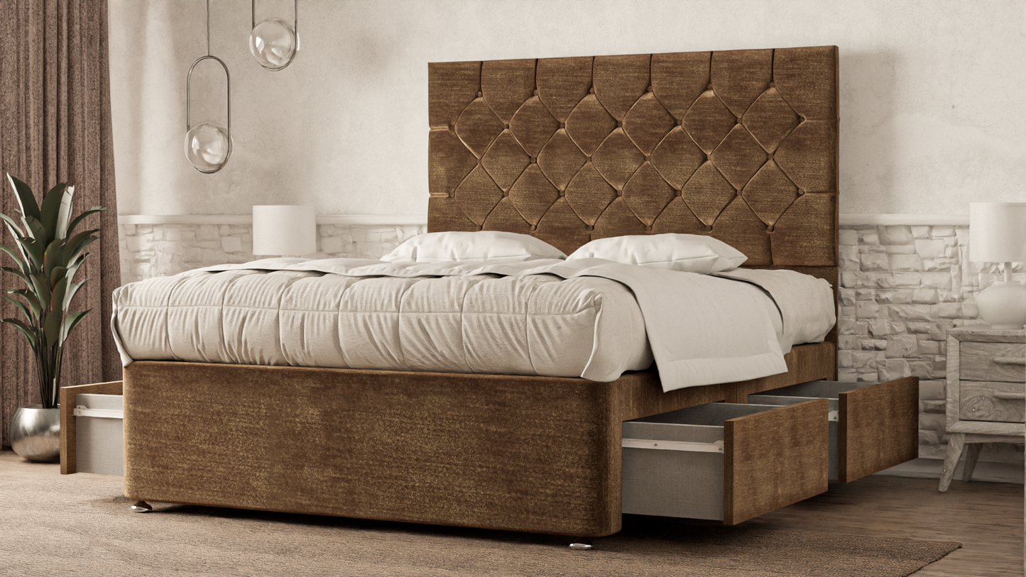 Seville Chesterfield Divan Bed