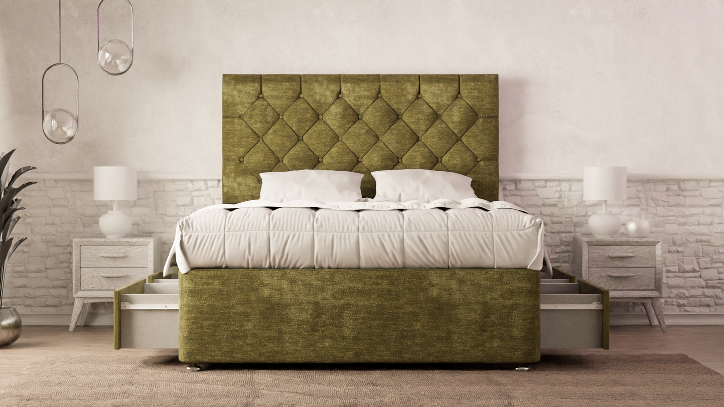Seville Chesterfield Divan Bed