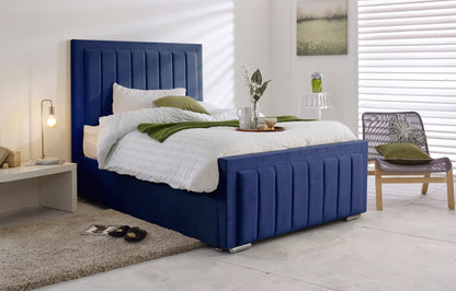 Blue Bed Frame