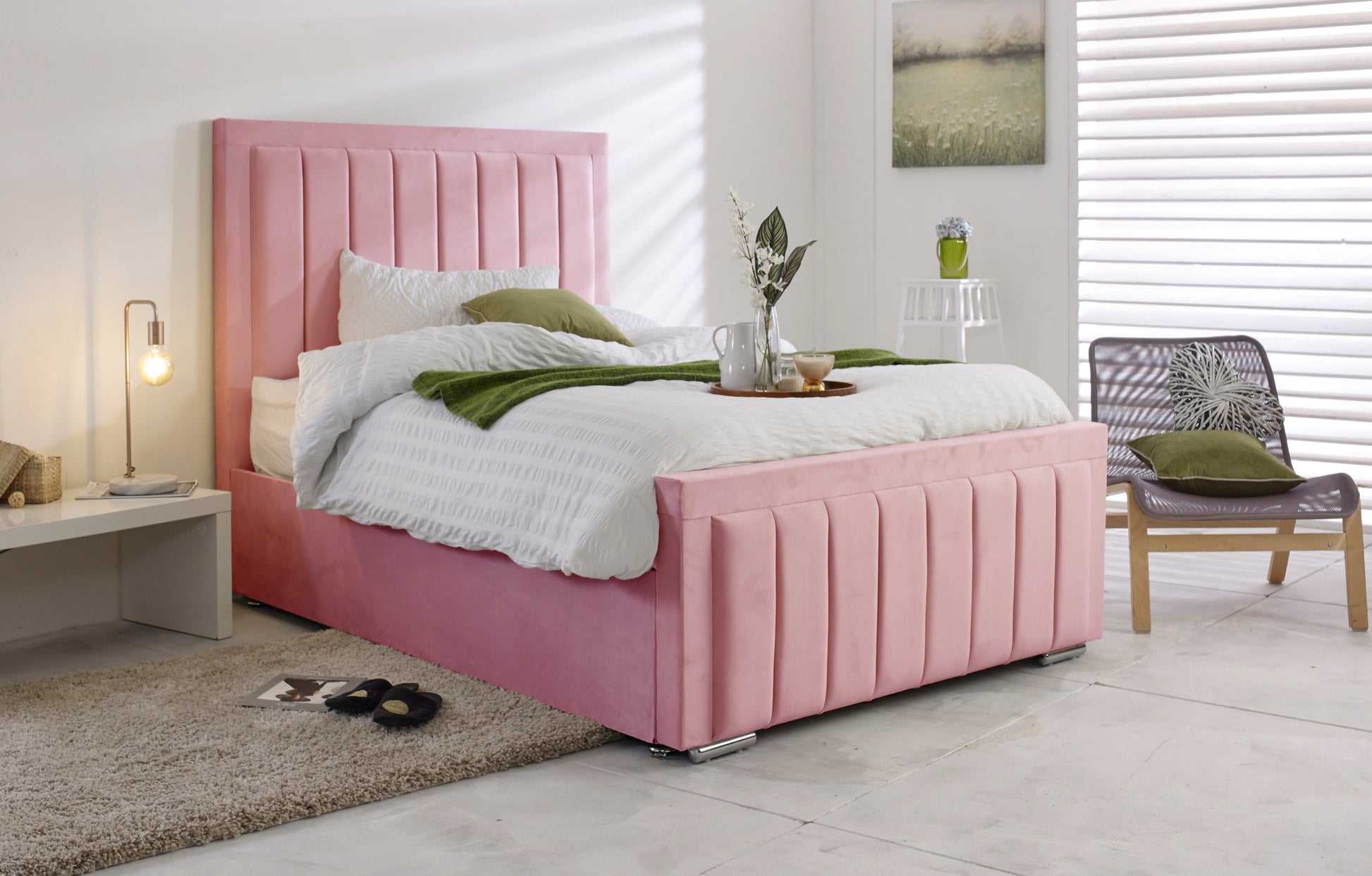 Pink Bed Frame