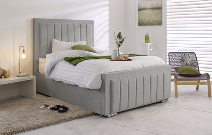 Cream Bed Frame