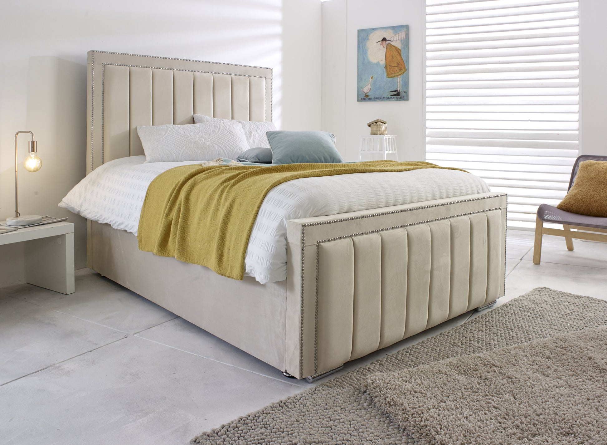 King Size Sleigh Bed