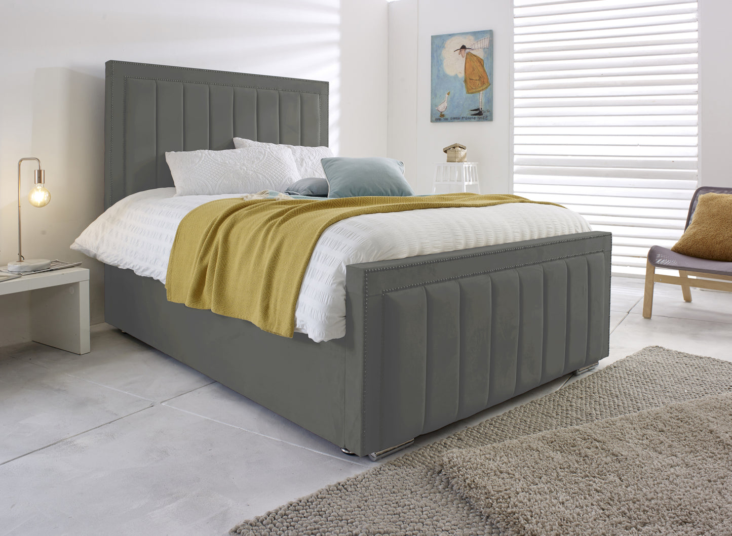 King Size Sleigh Bed