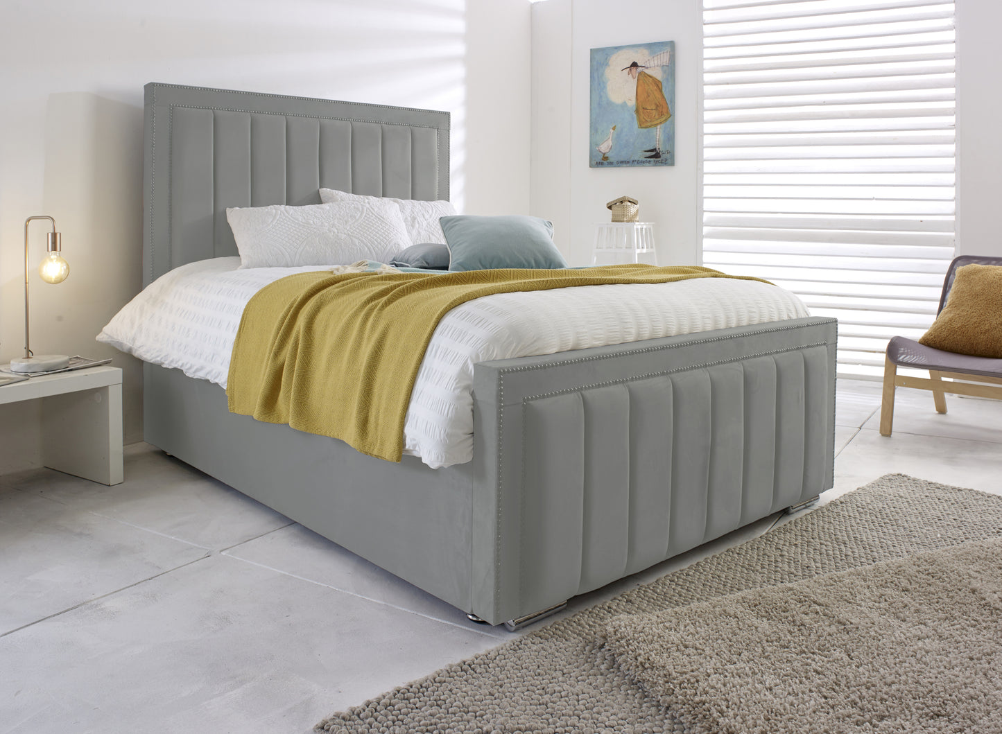 King Size Sleigh Bed