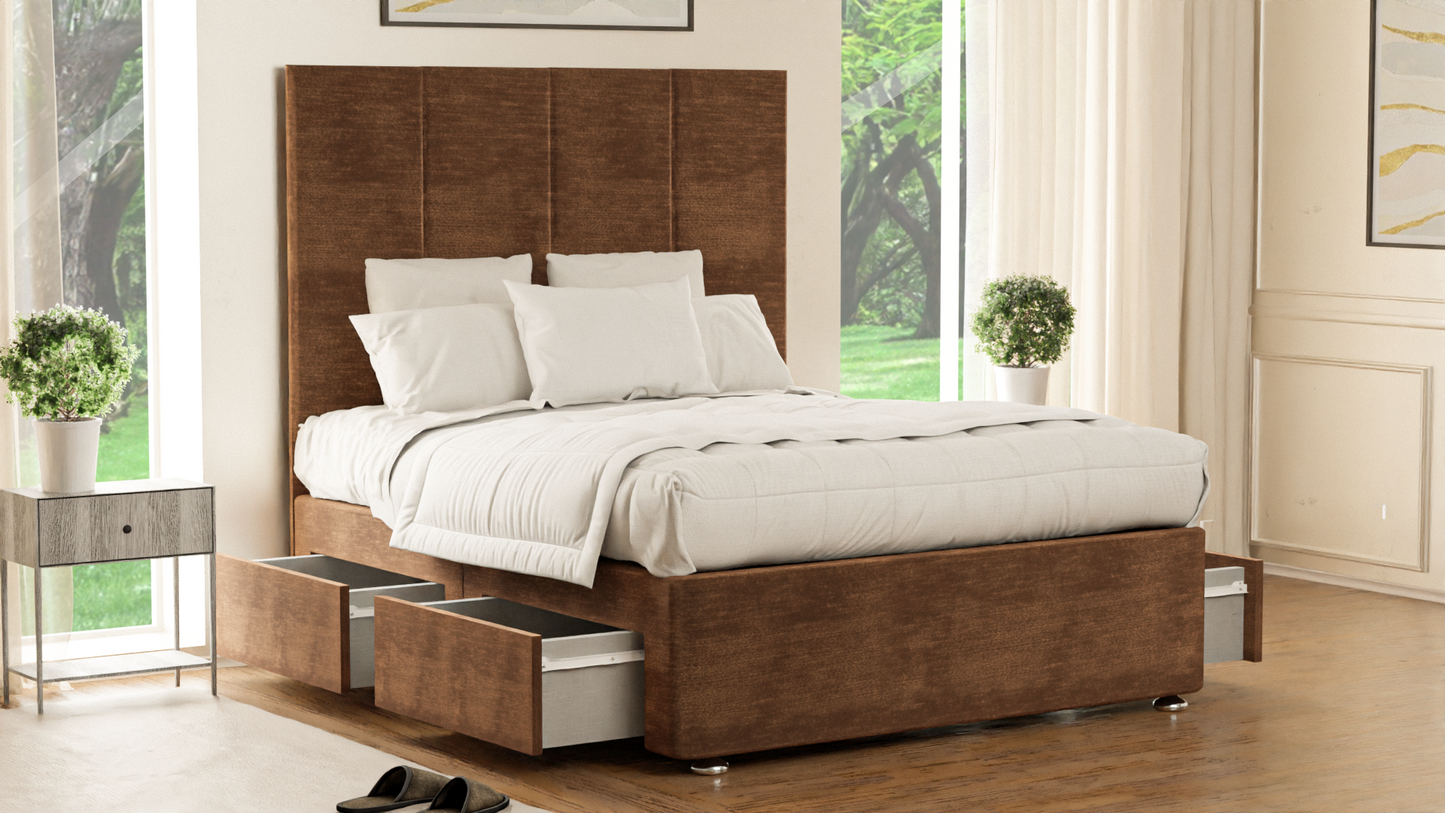 Victoria Panelled Divan Bed