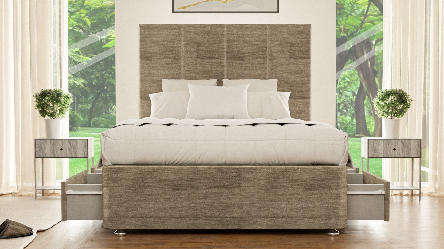 Victoria Panelled Divan Bed