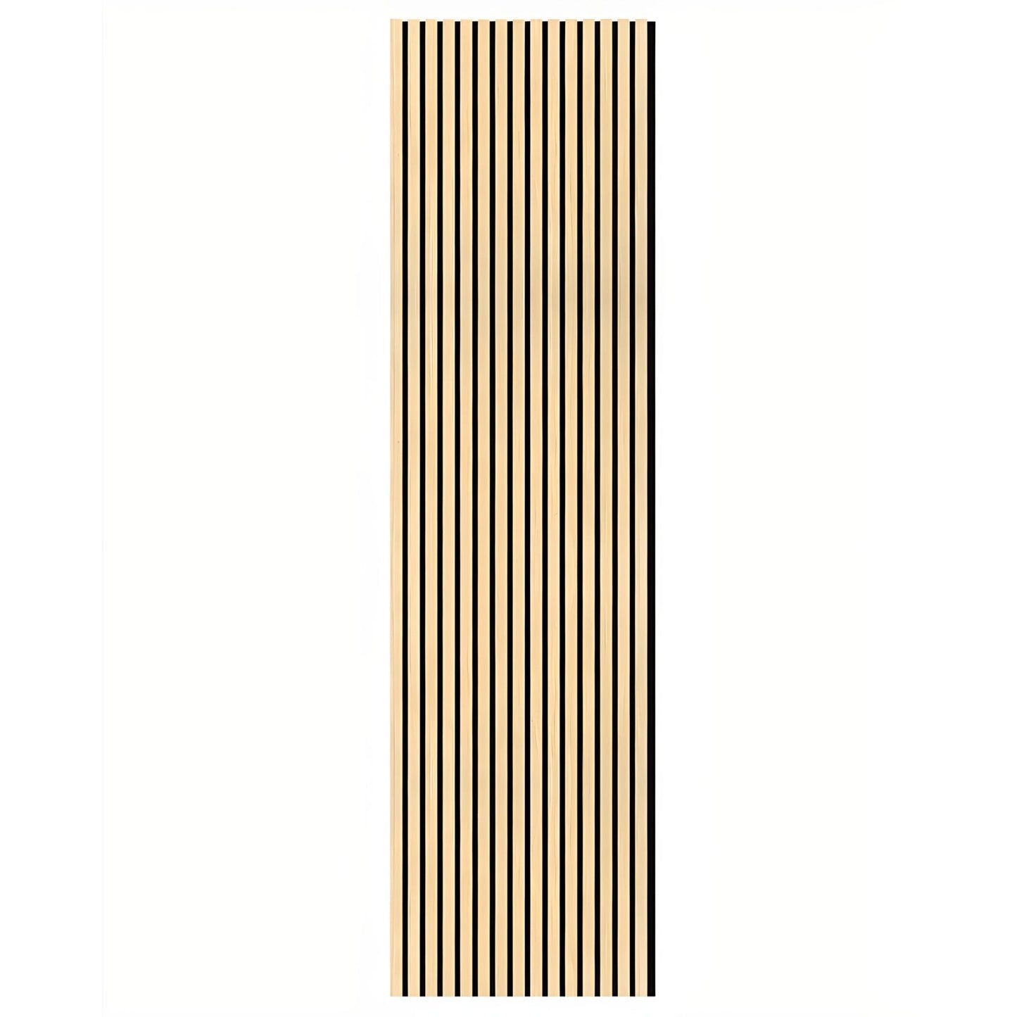 Acoustic Wood Wall Panels White Oak Wooden Wall Cladding Panels 2400x600mm