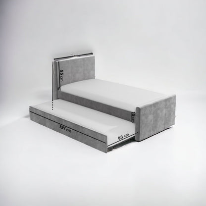 Single Guest Bed with Trundle