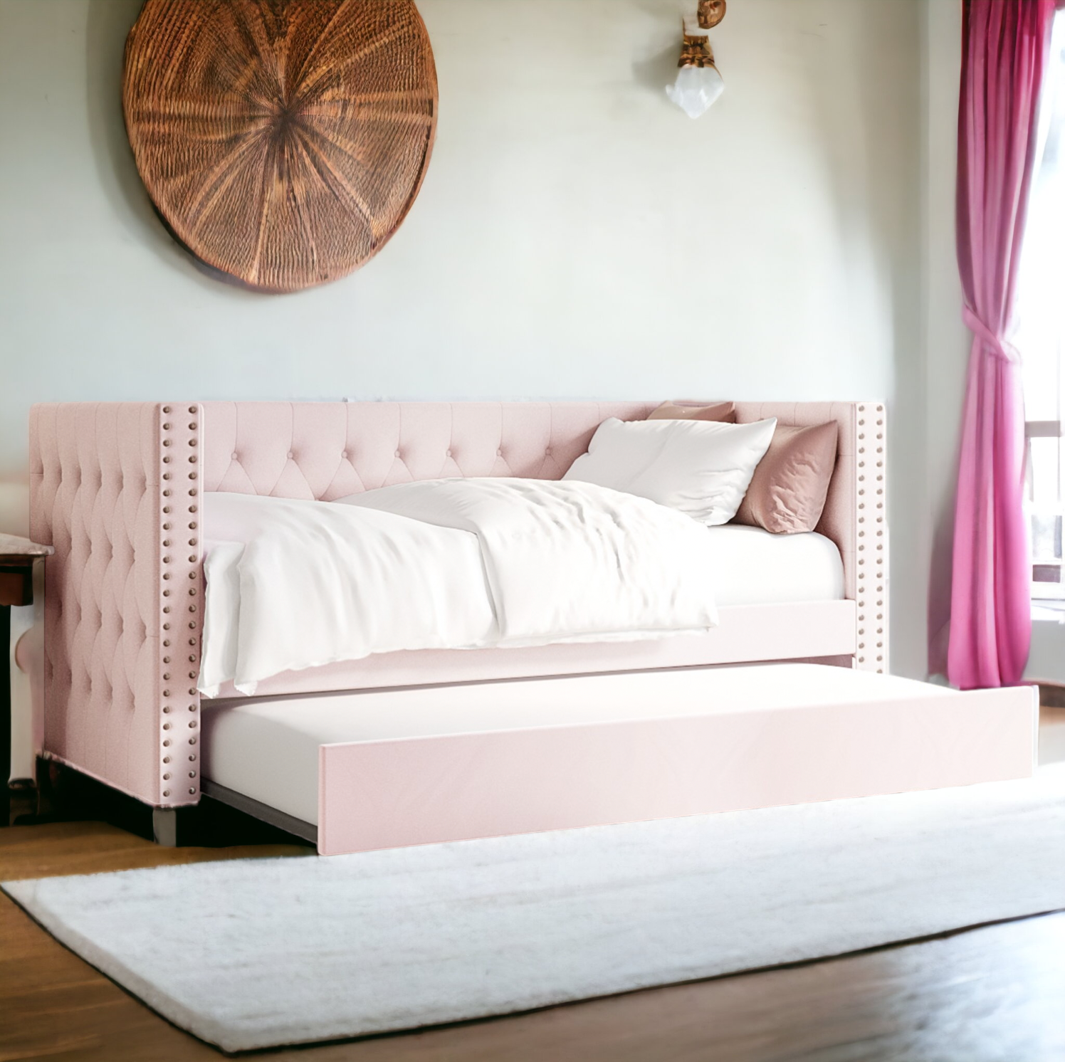 Pink Day bed Sofa